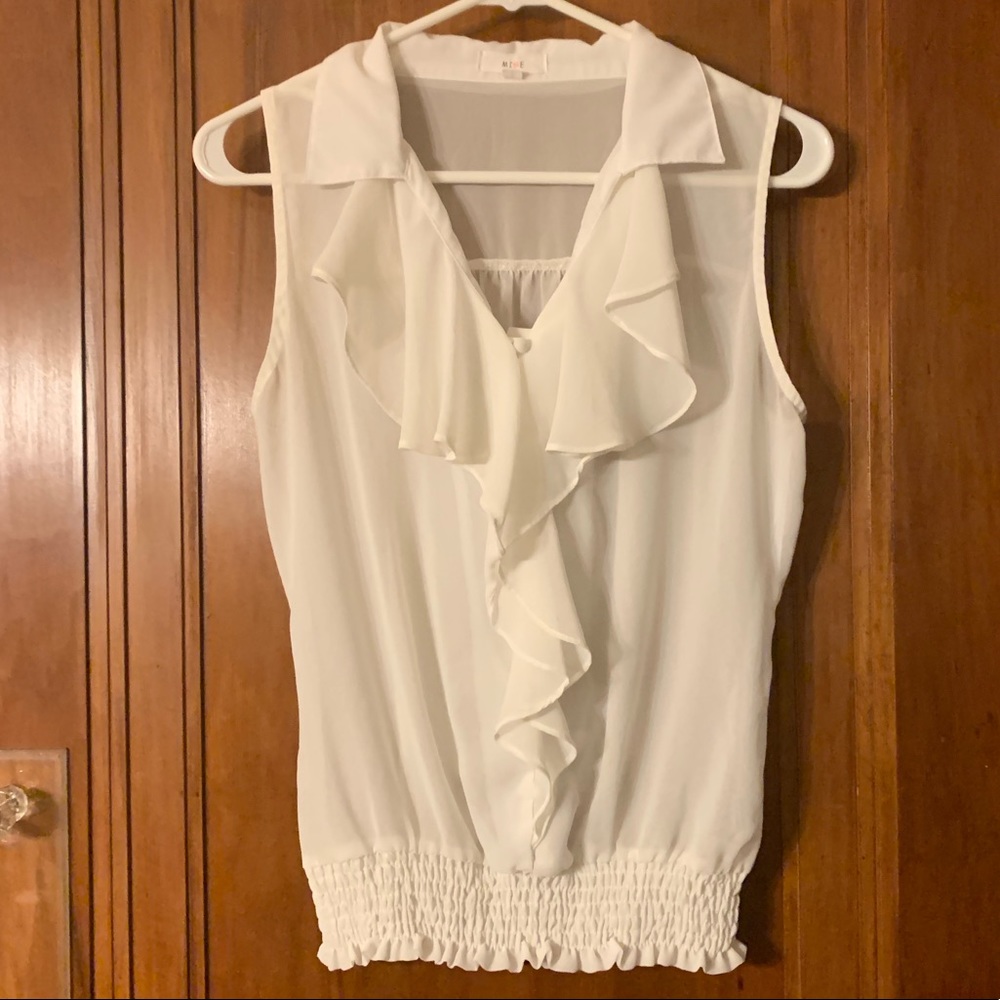 Ruffled blouse